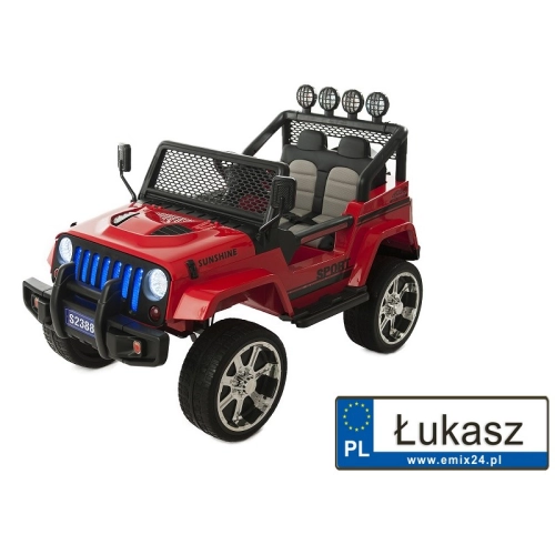 jeep na akumulator s2388 rejestracja